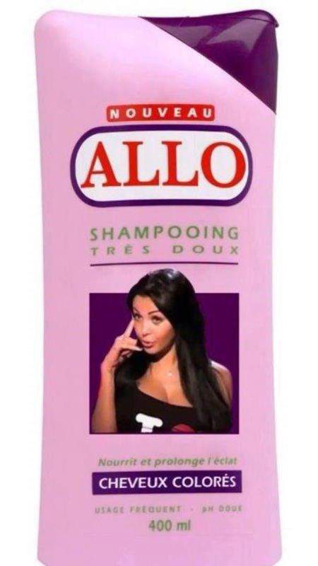 shampoing allo - règles slogan