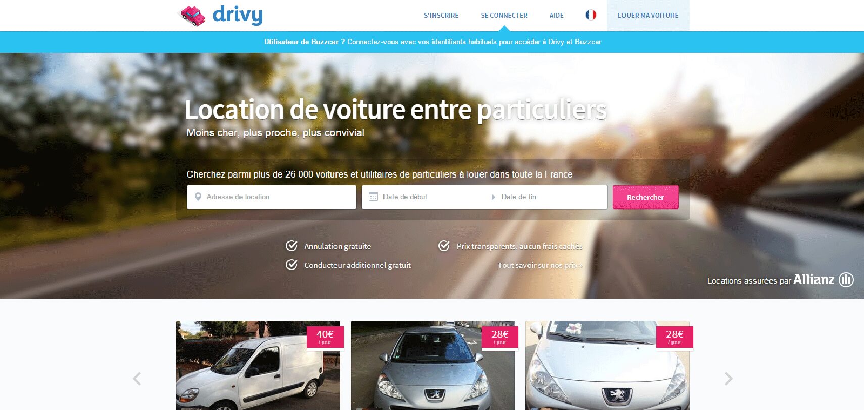 site Drivy