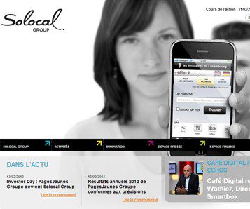 Pages Jaunes devient Solocal