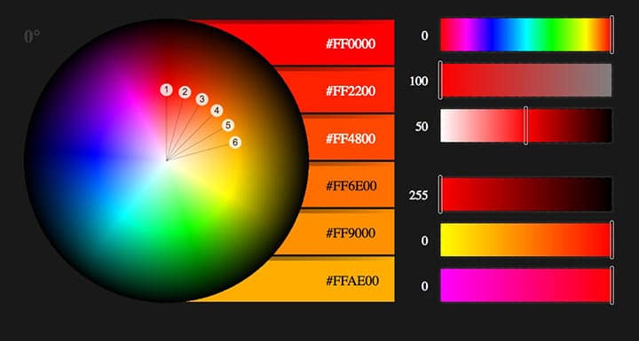 générateurs de couleurs