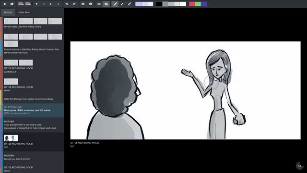 logiciel de storyboard