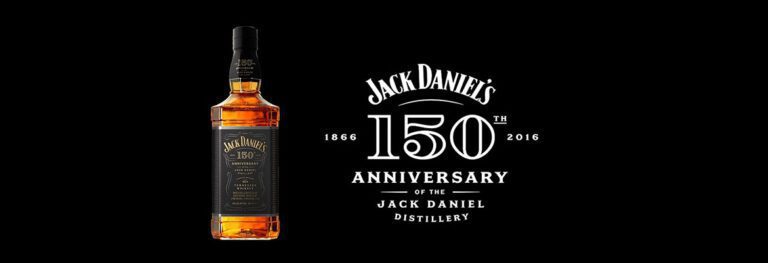 nouveau logo 150 ans Jack Daniel's