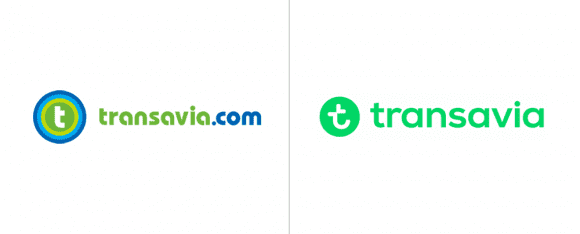 changement logo Transavia