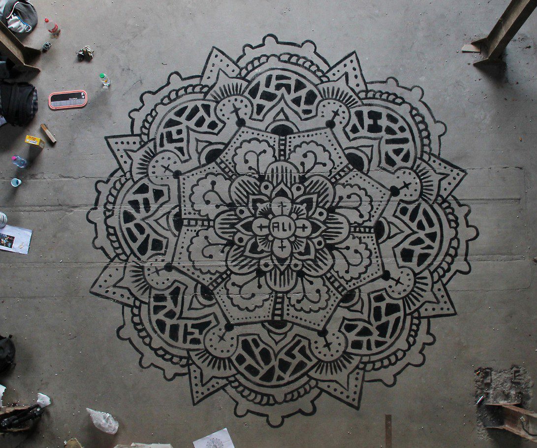 mandala marbrerie