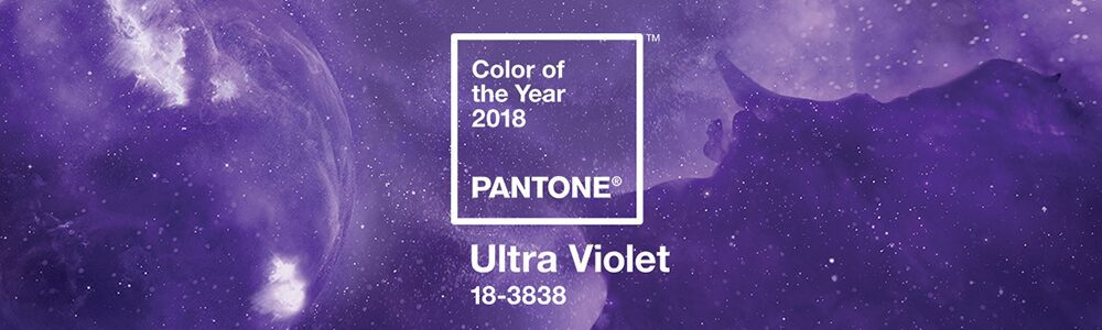 Décryptage de PANTONE Ultra Violet, la couleur de l’année 2018 !