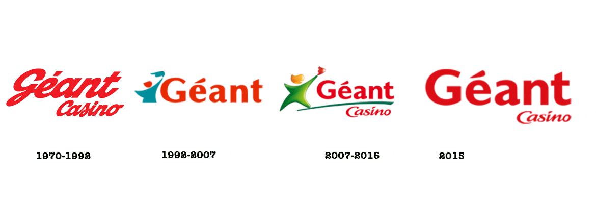 Le nouveau logo de Géant Casino