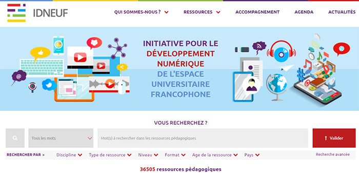 Creads réalise le logo et le webdesign d'IDNEUF !