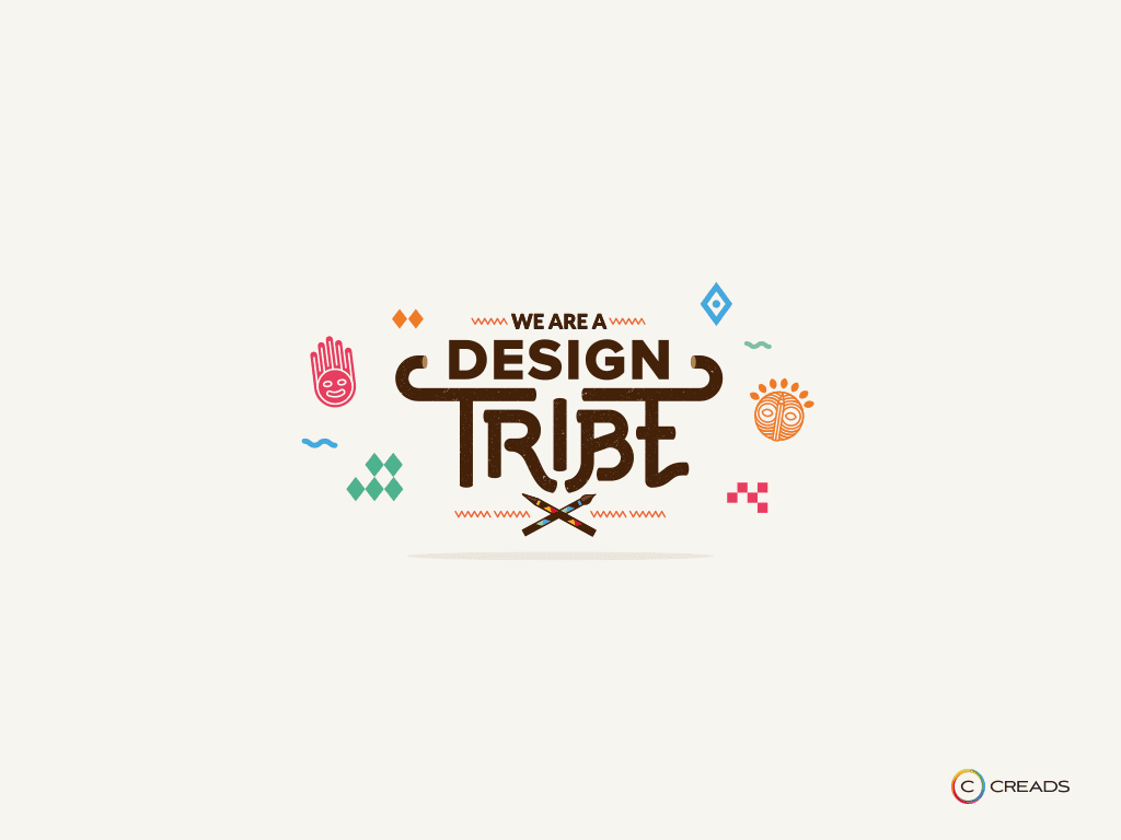 valeurs de creads - we are a design tribe - wallpaper