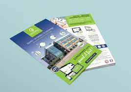 flyer format A4 greenpriz agence creads